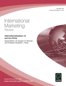 Image for Internationalization of service firms: 31