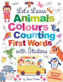 Image for Let's Learn Animals, Colours, Counting, First Words, with Stickers