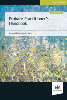 Image for Probate practitioner's handbook