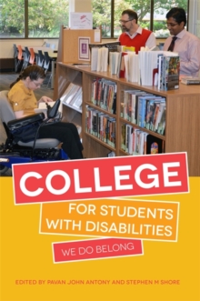 Image for College for students with disabilities: we do belong
