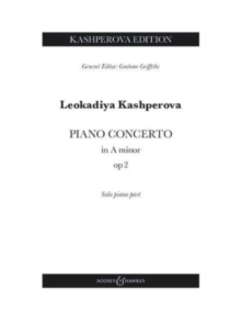 Piano Concerto in A minor: op. 2. piano and orchestra. Solo part.