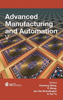 Image for Advanced manufacturing and automation V
