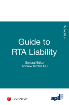 Image for APIL guide to Road Traffic Accident liability