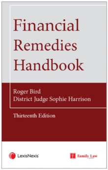 Image for Financial Remedies Handbook 13th Edition