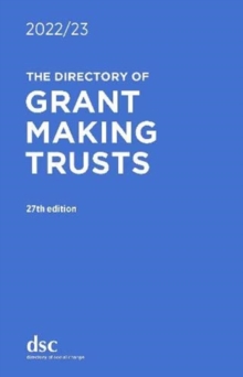Image for The directory of grant making trusts