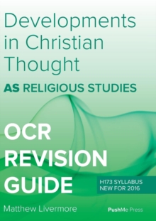 Image for As Developments in Christian Thought : As Religious Studies for OCR