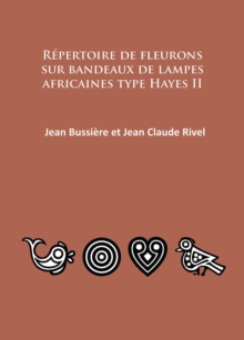 Image for Repertoire de fleurons sur bandeaux de lampes africaines type Hayes II