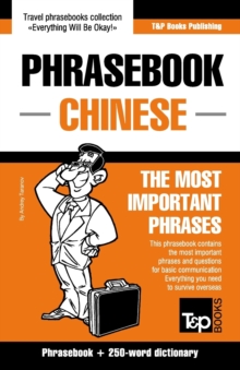 Image for Phrasebook-Chinese phrasebook and 250-word dictionary