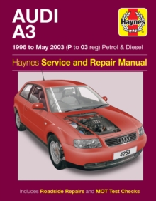 Image for Audi A3 Petrol & Diesel (96 - May 03) Haynes Repair Manual