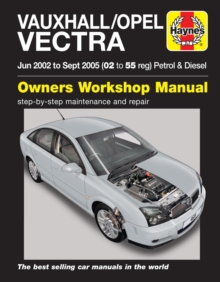 Image for Vauxhall/Opel Vectra Petrol & Diesel (June 02 - Sept 05) Haynes Repair Manual