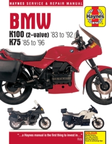 Image for BMW K100 & 75 2-valve Models (83 - 96) Haynes Repair Manual
