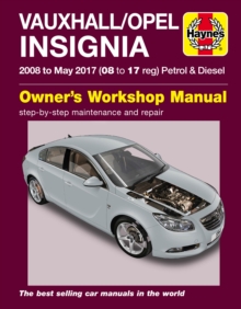 Image for Vauxhall/Opel Insignia owner's workshop manual  : 08-12