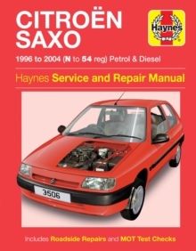 Image for Citroen Saxo owner's workshop manual