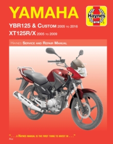 Image for Yamaha YBR125 (05 - 16) & XT125R/X (05 - 09) Haynes Repair Manual