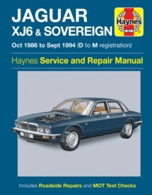 Jaguar XJ6 & Sovereign (Oct 86 – Sept 94) Haynes Repair Manual