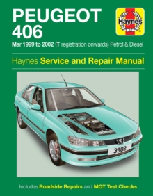 Peugeot 406 Petrol & Diesel (Mar 99 – 02) T to 52