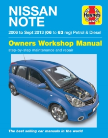 Nissan Note petrol & diesel (’06-Sept ’13) 06 to 63