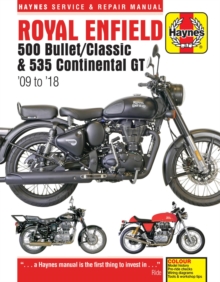 Image for Royal Enfield Bullet and Continental GT Service & Repair Manual (2009 to 2018)