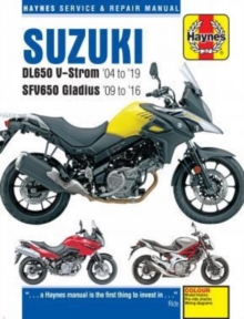 Suzuki DL650 V-Strom & SFV650 Gladius (04 – 19): 2004 to 2019