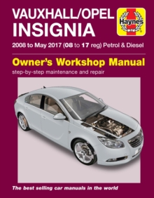 Image for Vauxhall/Opel Insignia ('08-May 17) 08 to 17 reg