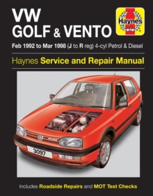 VW Golf & Vento Petrol & Diesel (Feb 92 – Mar 98)