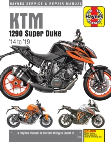 KTM 1290 Super Duke (14-19): 2014 to 2019