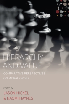 Image for Hierarchy and value: comparative perspectives on moral order