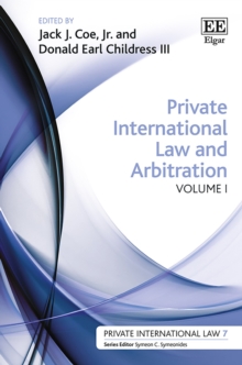Image for Private International Law and Arbitration