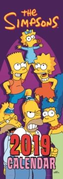 Image for The Simpsons Slim Official 2019 Calendar - Slim Wall Calendar Format