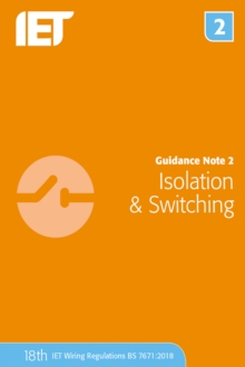 Image for Guidance Note 2: Isolation & Switching