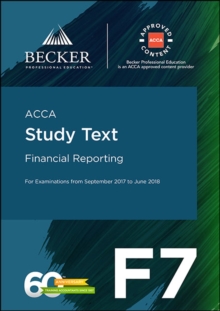 Image for ACCA Approved - F7 Financial Reporting (September 2017 to June 2018 exams)