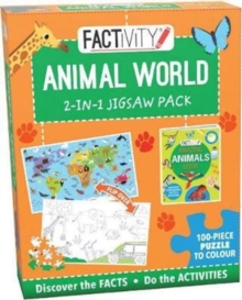 Image for Factivity Animal World 2-in-1 Jigsaw Pack