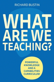 What are we Teaching? - Bustin, Richard