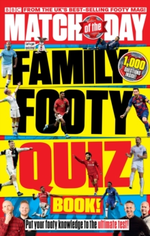 Image for Match of the Day magazine family footy quiz book!