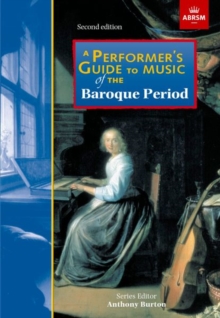 Image for A performer's guide to music of the Baroque period