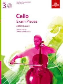 Image for Cello Exam Pieces 2020-2023, ABRSM Grade 3, Score, Part & CD