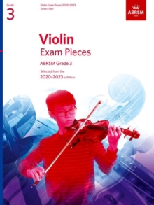 Image for Violin Exam Pieces 2020-2023, ABRSM Grade 3, Score & Part : Selected from the 2020-2023 syllabus
