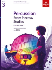 Image for Percussion Exam Pieces & Studies, ABRSM Grade 3