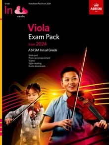 Image for Viola Exam Pack from 2024, Initial Grade, Viola Part, Piano Accompaniment & Audio