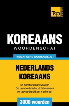 Thematische woordenschat Nederlands-Koreaans – 3000 woorden