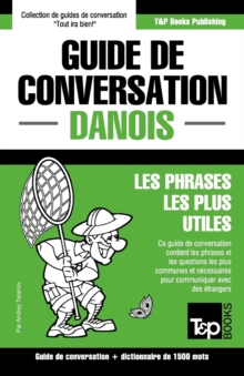 Image for Guide de conversation Francais-Danois et dictionnaire concis de 1500 mots