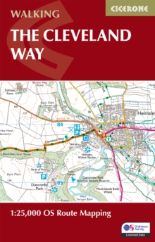 The Cleveland Way Map Booklet: 1:25,000 OS Route Mapping