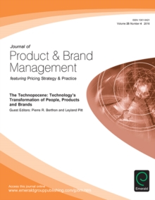 Image for The Technopocene: Technology's Transformation of People, Products and Brands: Journal of Product & Brand Management