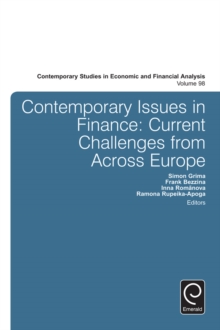Image for Contemporary issues in finance: current challenges from across Europe