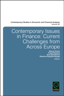 Image for Contemporary issues in finance  : current challenges from across Europe