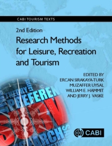 Image for Research methods for leisure, recreation and tourism