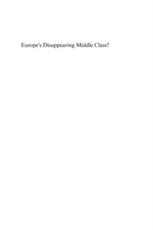 Image for Europe's disappearing middle class?: evidence from the world of work