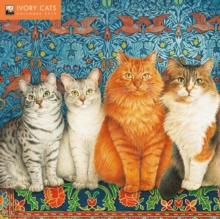 Image for Ivory Cats Wall Calendar 2019 (Art Calendar)