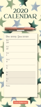 Image for Emma Bridgewater Stars Week-to-View Magnetic Memo Slim Calendar 2020