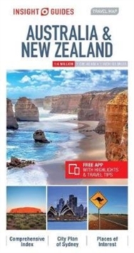 Image for Insight Guides Travel Map Australia & New Zealand